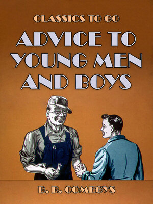 cover image of Advice to Young Men and Boys